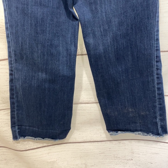 1822 brand maternity jeans boyfriend fit distressed full panel distressed 30” - Picture 10 of 11